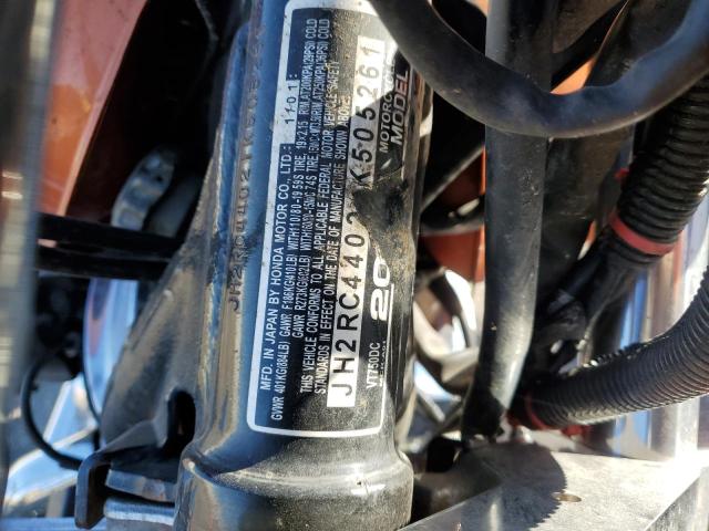 2001 HONDA VT750 DC JH2RC44021K505261