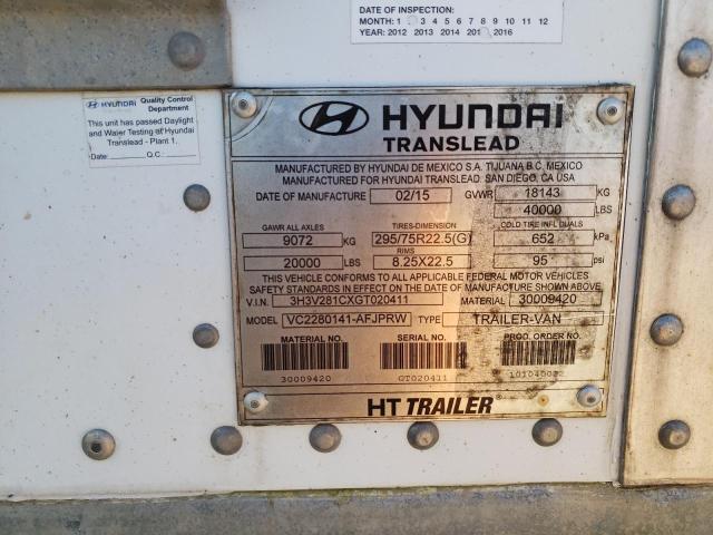 2016 HYUNDAI UNKNOWN #3265024884
