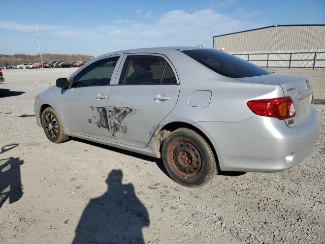 TOYOTA COROLLA BA 2009 silver  gas JTDBL40E79J003875 photo #3