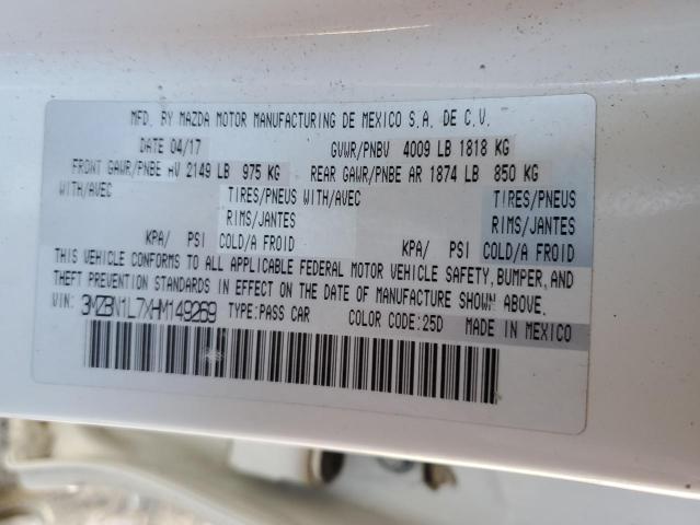 2017 MAZDA 3 TOURING - 3MZBN1L7XHM149269