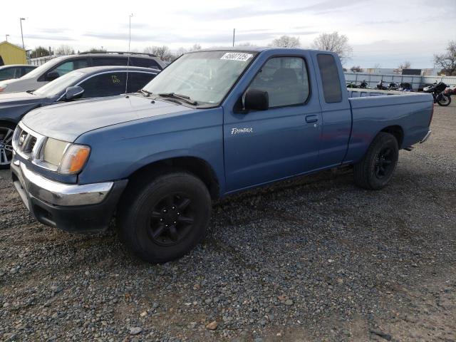 NISSAN FRONTIER K 1999 blue  gas 1N6DD26S2XC337625 photo #1