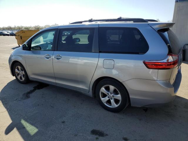 TOYOTA SIENNA LE 2015 silver  gas 5TDKK3DC7FS645405 photo #3