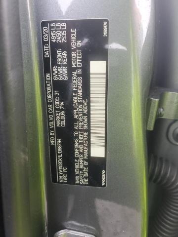 2020 VOLVO V60 T5 MOM YV1102EK1L1388794