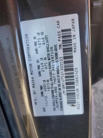 2016 MAZDA 3 SPORT - JM1BM1U75G1303533