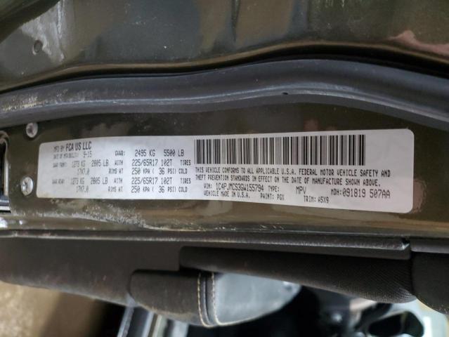 2016 JEEP CHEROKEE L 1C4PJMCS3GW155794