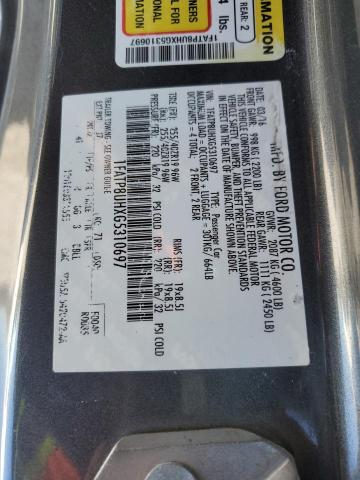 2016 FORD MUSTANG 1FATP8UHXG5310697