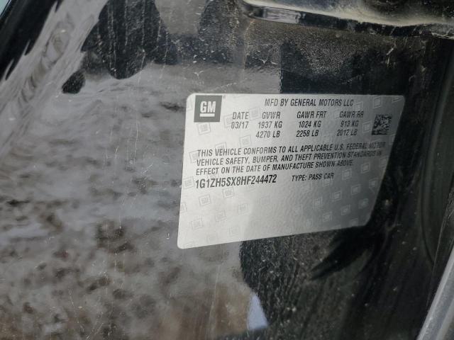 2017 CHEVROLET MALIBU PRE 1G1ZH5SX8HF244472