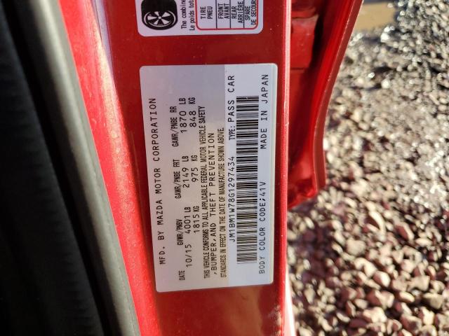 2016 MAZDA 3 TOURING JM1BM1W78G1297434