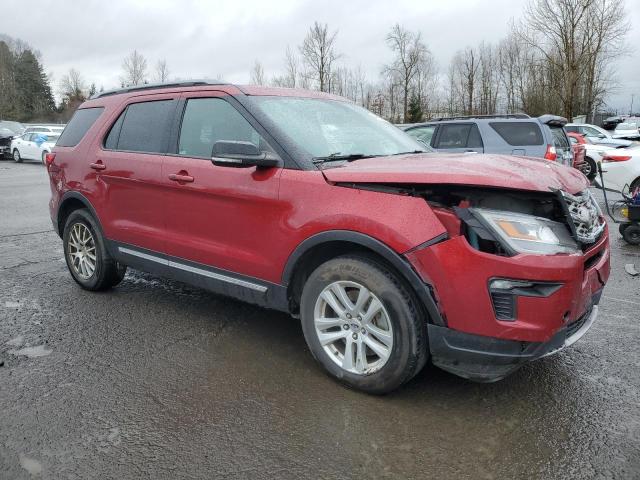 Vin: 1fm5k8d8xjga55459, lot: 45139275, ford explorer xlt 20184