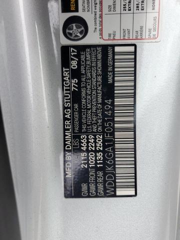 2018 MERCEDES-BENZ SL 450 WDDJK6GA1JF051494