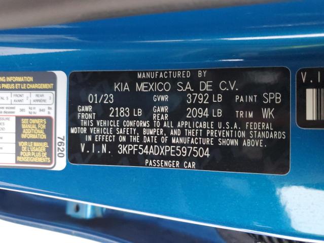 2023 KIA FORTE GT L 3KPF54ADXPE597504