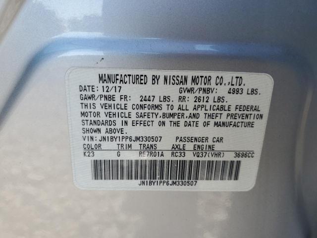 2018 INFINITI Q70L 3.7 L JN1BY1PP6JM330507