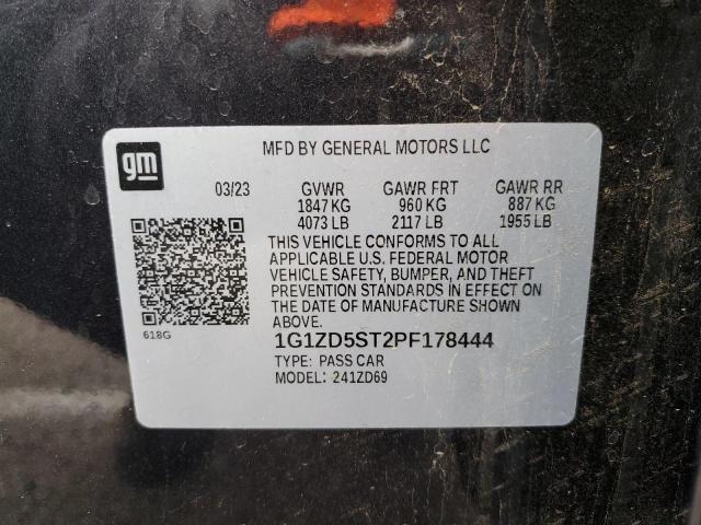 2023 CHEVROLET MALIBU LT - 1G1ZD5ST2PF178444