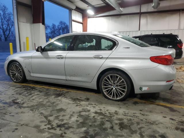 BMW 530E 2018 silver  hybrid engine WBAJA9C59JB034311 photo #3