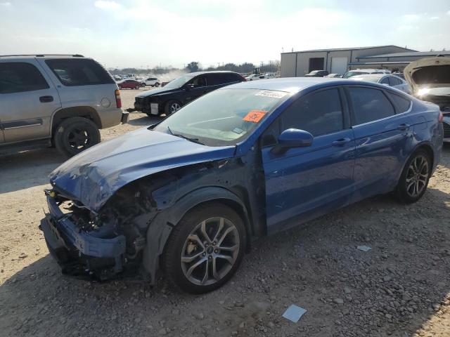 FORD FUSION SE 2017 blue  gas 3FA6P0H74HR373082 photo #1