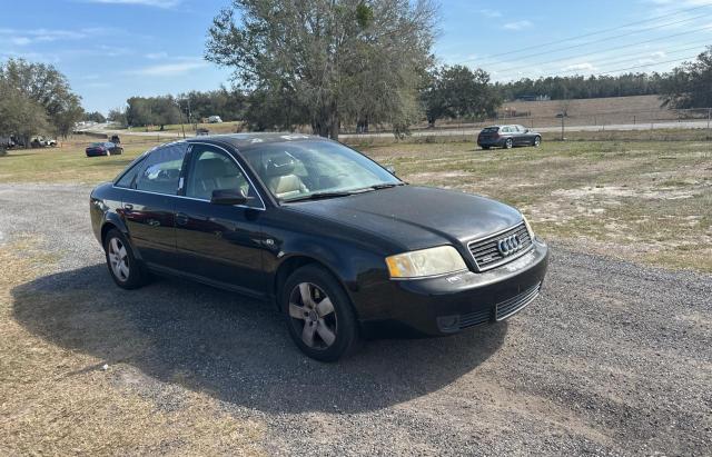 AUDI A6 2.7T QU 2002 black sedan 4d gas WAULD64B72N089410 photo #1