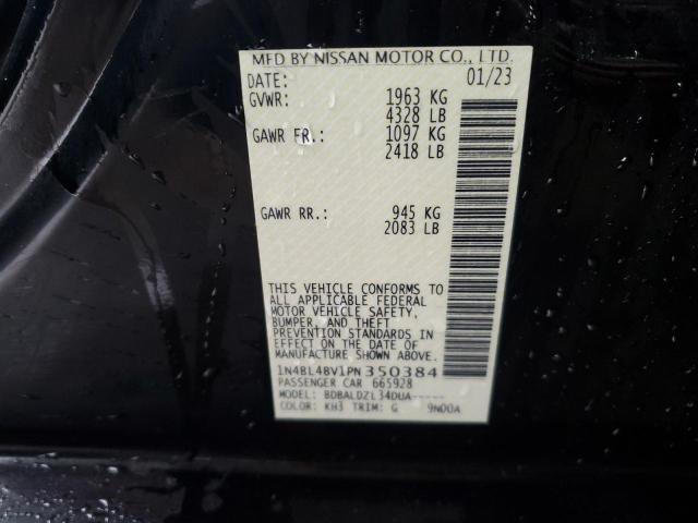 2023 NISSAN ALTIMA S 1N4BL4BV1PN350384