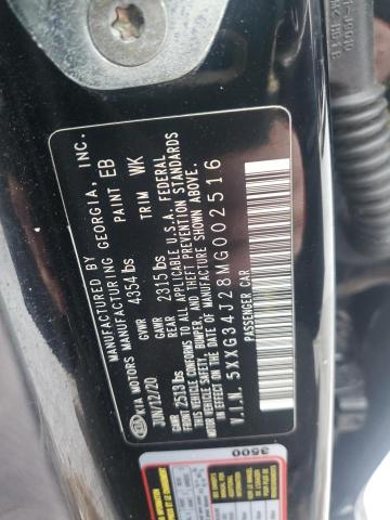 2021 KIA K5 EX 5XXG34J28MG002516