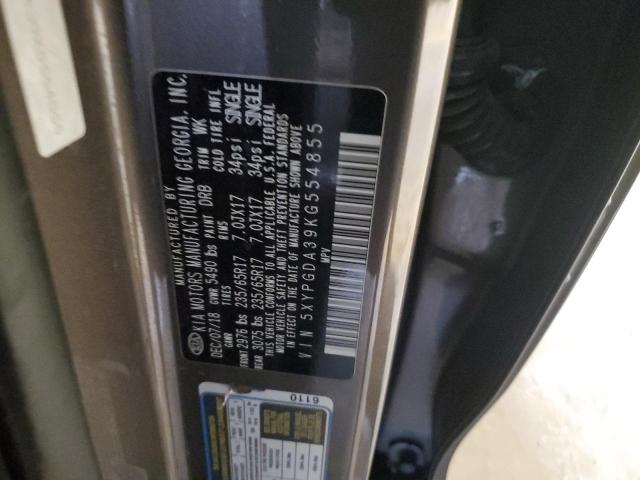 2019 KIA SORENTO L - 5XYPGDA39KG554855