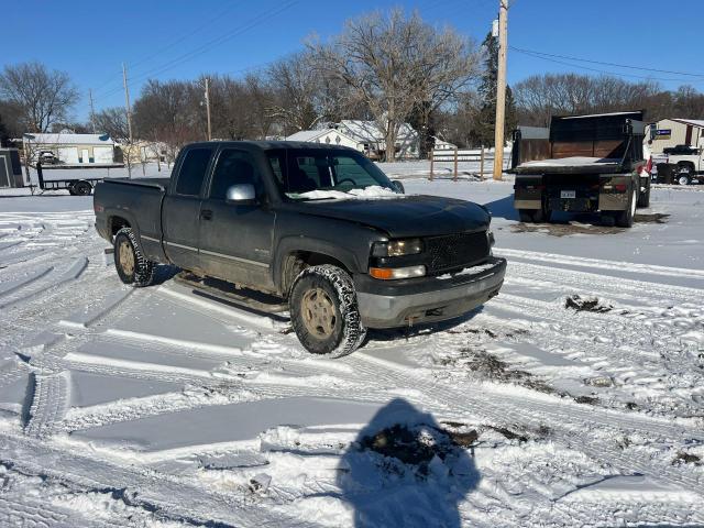 CHEVROLET SILVERADO 1999 charcoal 3dr ext gas 2GCEK19T8X1271583 photo #1