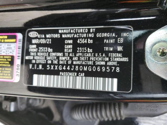 2021 KIA K5 GT 5XXG44J80MG069578