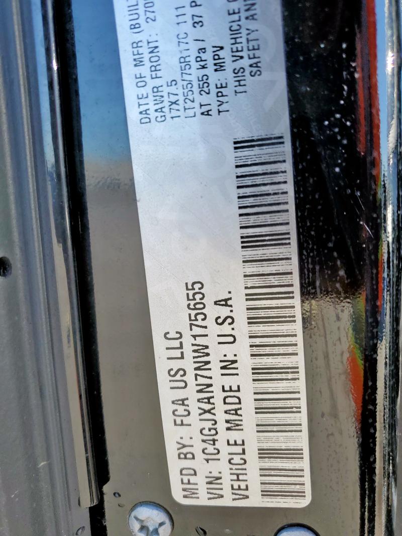 2022 JEEP WRANGLER S - 1C4GJXAN7NW175655