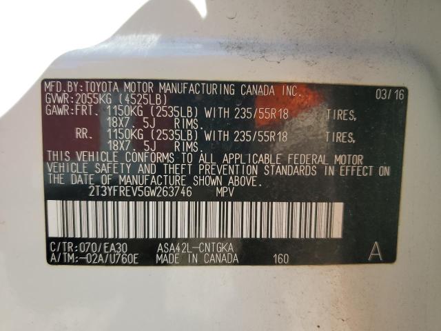 2016 TOYOTA RAV4 LIMIT - 2T3YFREV5GW263746
