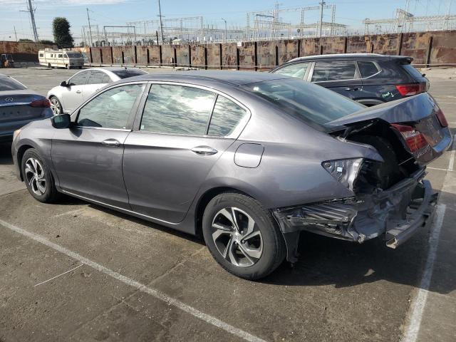 HONDA ACCORD LX 2017 gray  gas 1HGCR2F3XHA103837 photo #3