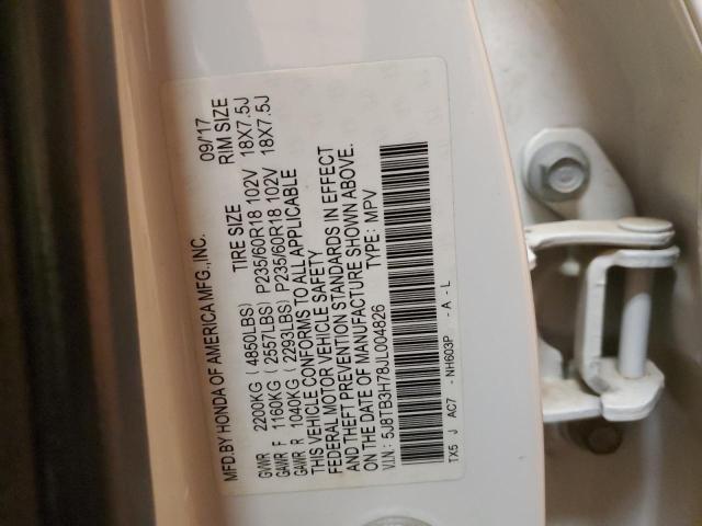 2018 ACURA RDX ADVANC - 5J8TB3H78JL004826
