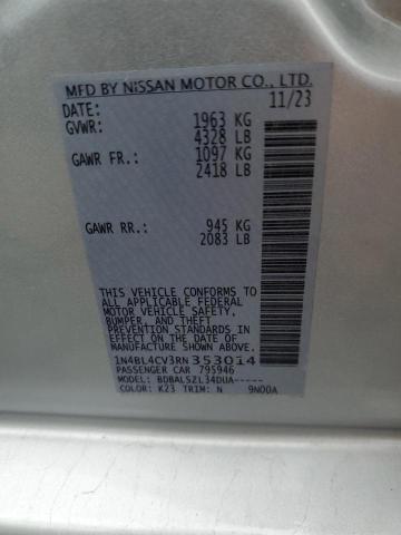 2024 NISSAN ALTIMA SR - 1N4BL4CV3RN353014