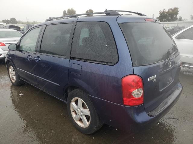 MAZDA MPV WAGON 2003 blue  gas JM3LW28J730370748 photo #3