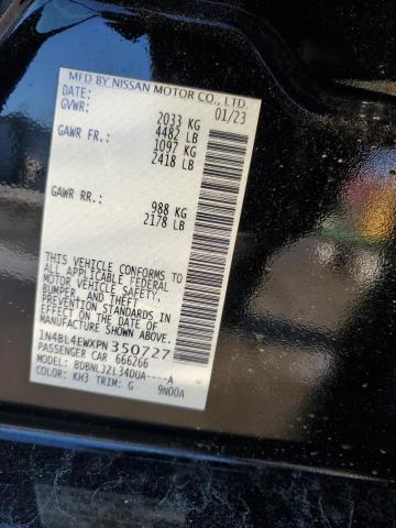 2023 NISSAN ALTIMA S/L - 1N4BL4EWXPN350727