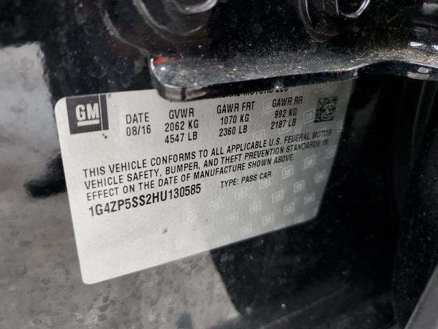 2017 BUICK LACROSSE E 1G4ZP5SS2HU130585
