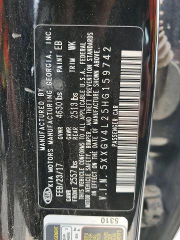 2017 KIA OPTIMA SXL 5XXGV4L25HG159742