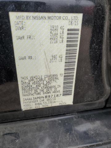 2015 NISSAN ALTIMA 2.5 - 1N4AL3AP6FN897187