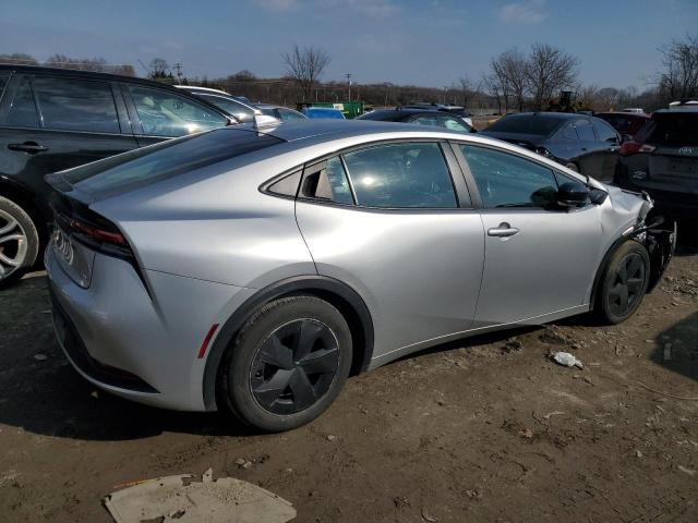 TOYOTA PRIUS LE 2023 silver  hybrid engine JTDACAAU8P3007788 photo #4