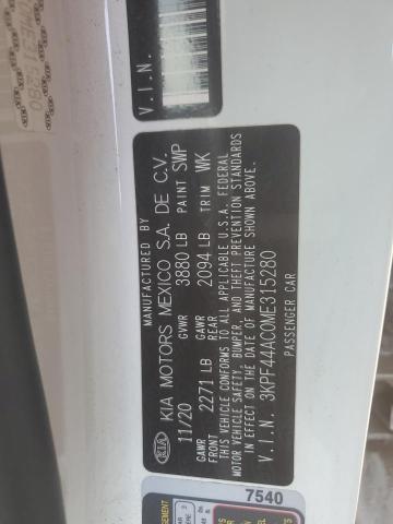 2021 KIA FORTE GT - 3KPF44AC0ME315280