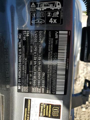 2023 MERCEDES-BENZ EQS SUV 58 - 4JGDM4EB7PA002965