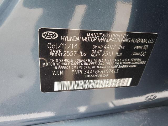 2015 HYUNDAI SONATA SPO - 5NPE34AF6FH107413