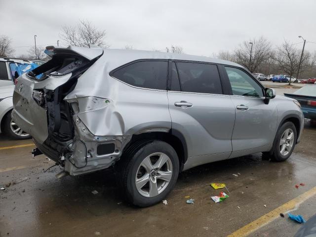 TOYOTA HIGHLANDER 2021 silver  gas 5TDCZRAH2MS534888 photo #4