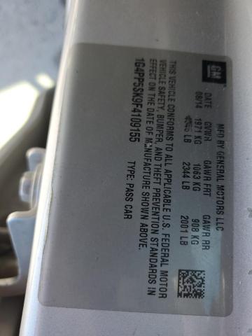 2015 BUICK VERANO - 1G4PP5SK9F4109155