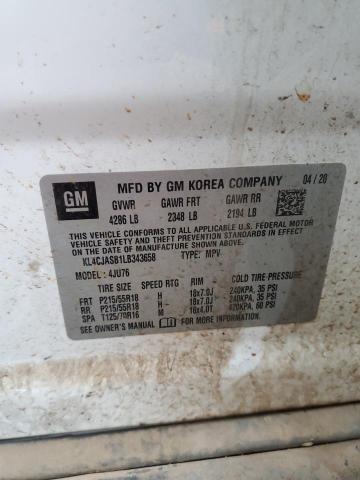 2020 BUICK ENCORE PRE - KL4CJASB1LB343658