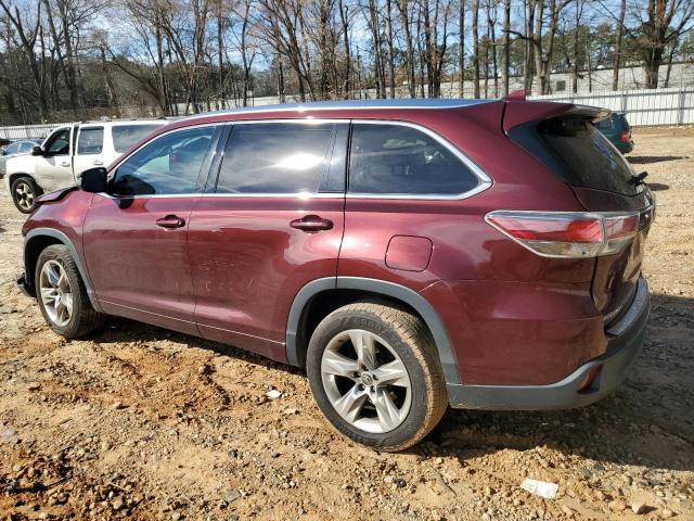 2016 TOYOTA HIGHLANDER - 5TDYKRFH2GS169751