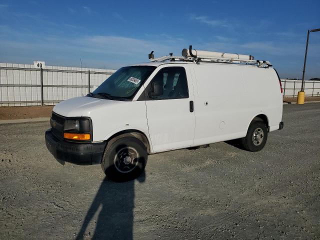 CHEVROLET EXPRESS G2 2013 white  flexible fuel 1GCWGFCA2D1903361 photo #1