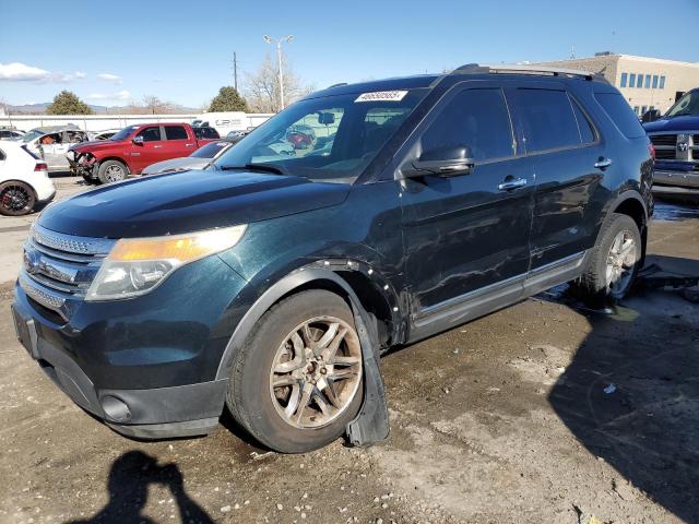FORD EXPLORER X 2014 green  gas 1FM5K8D89EGB29332 photo #1