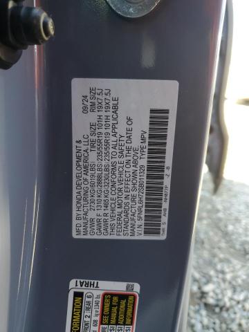 2025 HONDA ODYSSEY SP 5FNRL6H72SB011329