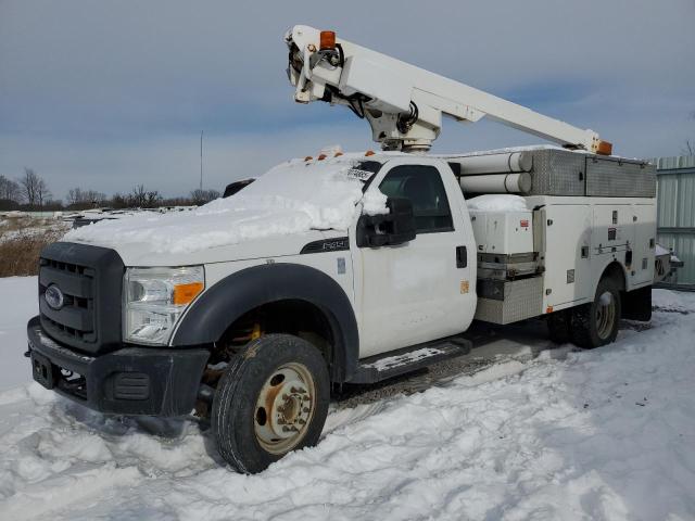 FORD F450 SUPER 2012 white  gas 1FDUF4GY7CEC36053 photo #3