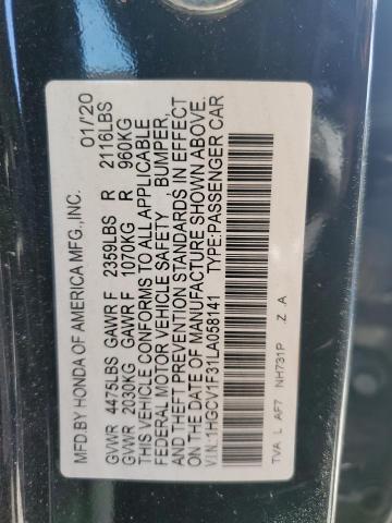 2020 HONDA ACCORD SPO - 1HGCV1F31LA058141