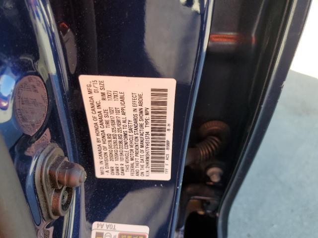 2015 HONDA CR-V EXL - 2HKRM3H77FH515734