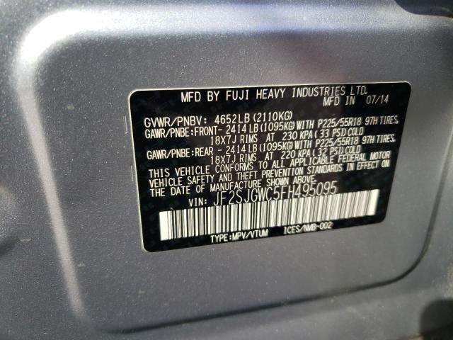 2015 SUBARU FORESTER 2 - JF2SJGWC5FH495095